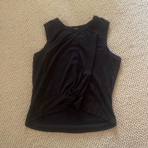 Zobha black cropped tank top Size M